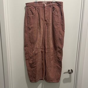 We The Free Good Luck Mid-Rise Barrel Jeans